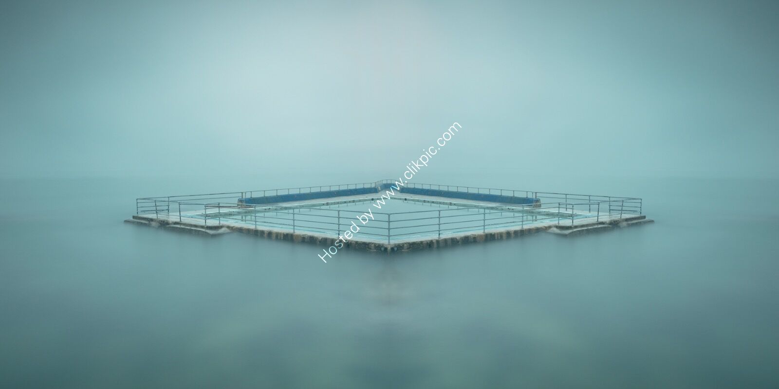 Swimming Pool in the Sea