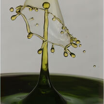 Colliding water droplets - 3rd Place -