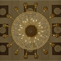 View from beneath the candelabra - H/C