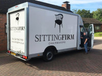 Sitting Firm new van