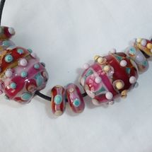 Lampwork beaded jewellery