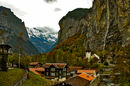 Waterfalls at Lauterbrunen