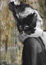 Girl with Black Mask