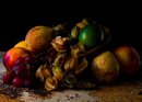 Still Life with Mixed Fruit and Nuts
