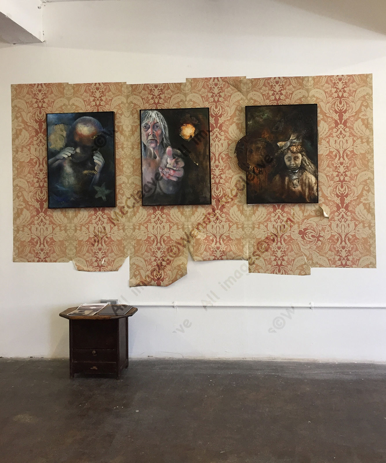 Triptych 'Passages' at Free Range
