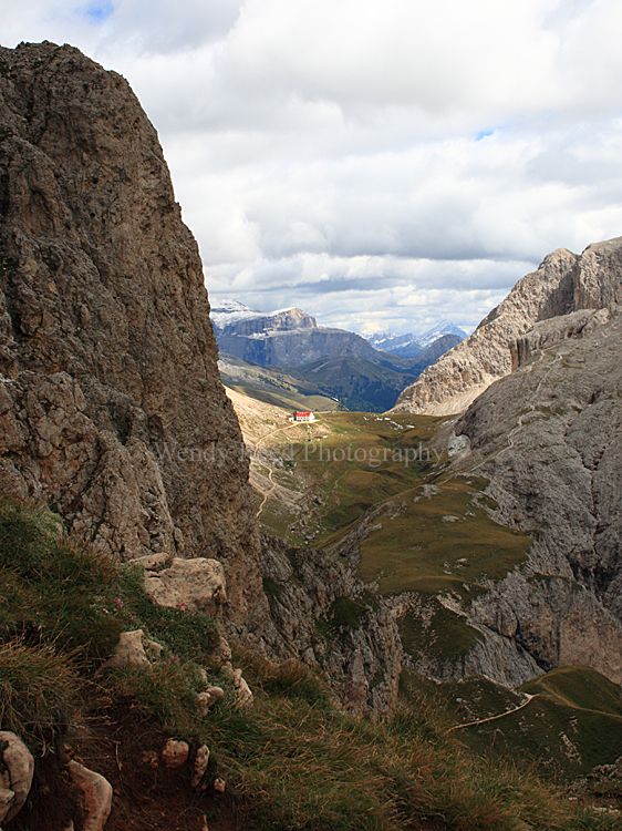 On route to Tierser Alp