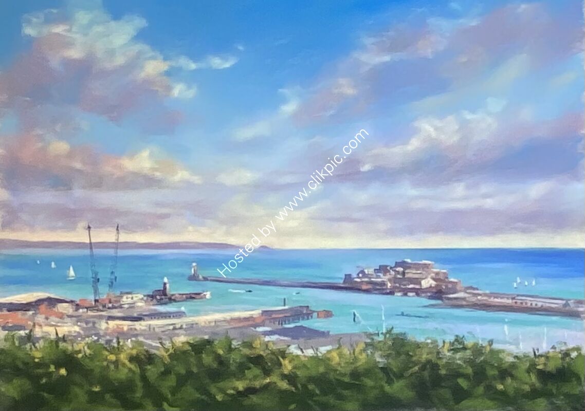 St Peter Port harbour