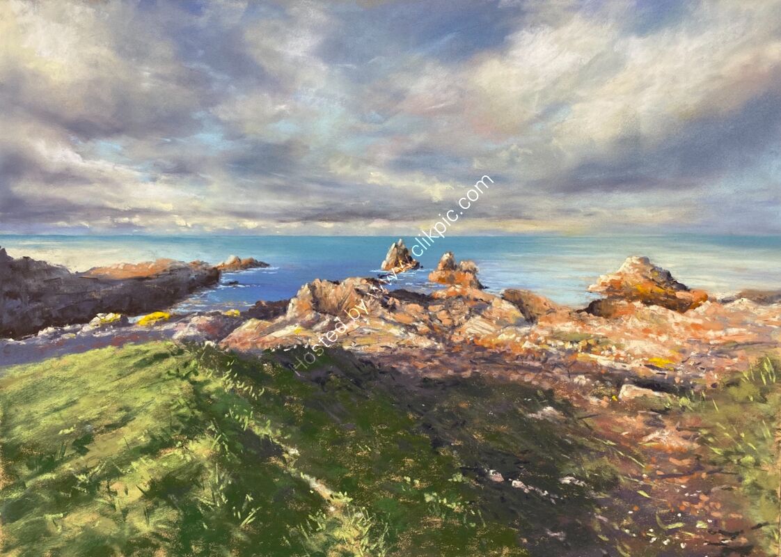 Rocky Outcrop at Fort Hommet
