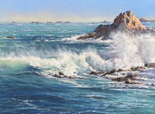 Crashing Wave at Albecq