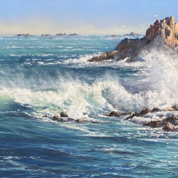 Crashing Wave at Albecq