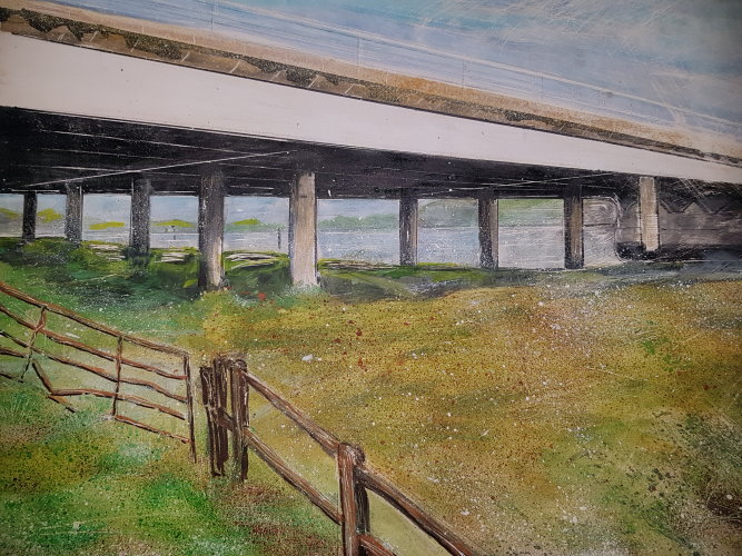 M27 Motorway Bridge, Bursledon, 2018 (SOLD)