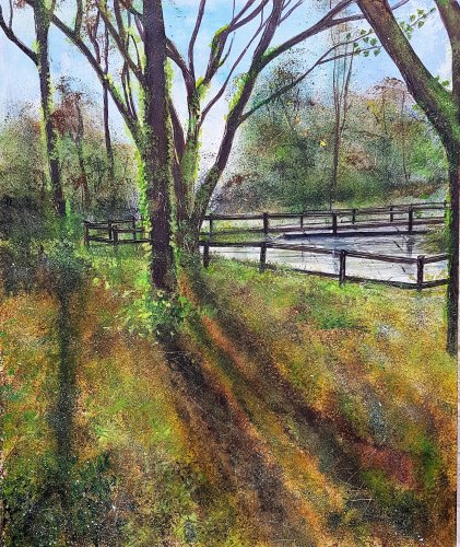 Woodland & Lake, 2018 (SOLD)