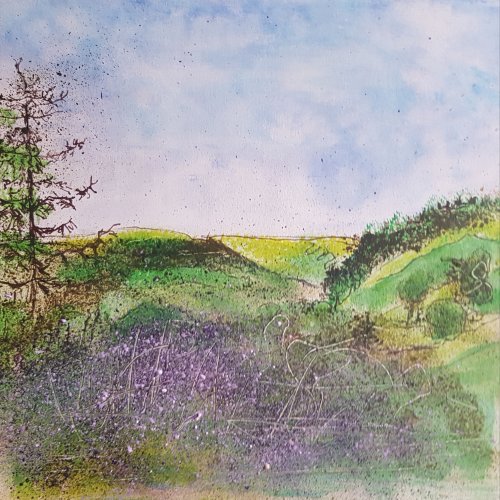 'Willow Springs Campsite' No. 1. 2018 - Private collection
