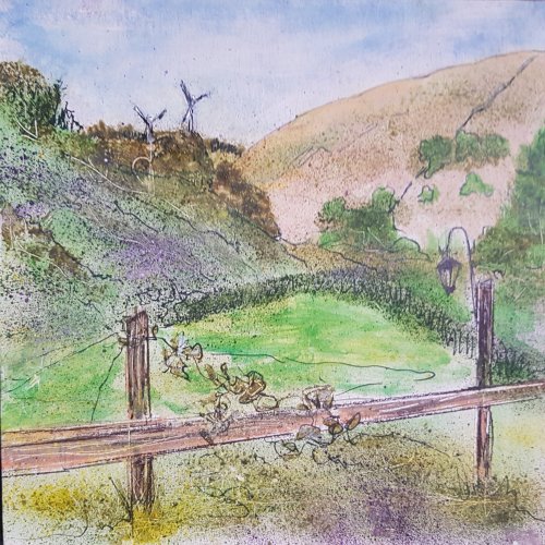 'Willow Springs Campsite' No.2, 2018 - Private Collection