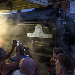 531-Steaming at a red signal at Thorpe