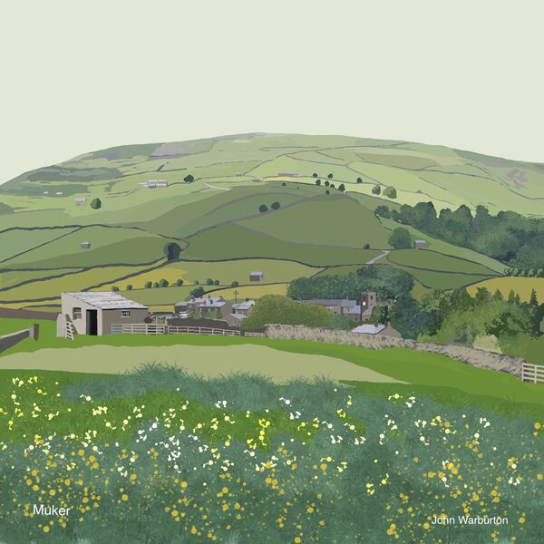 Muker, Swaledale Limited edition prints £70