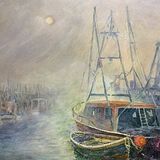 Fogbound on Cape Cod (oils) 21" x 18" £300