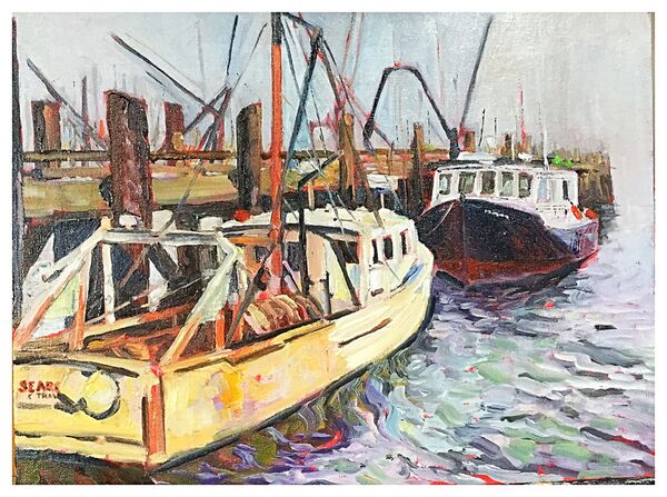 “Searcher” (oils) £150