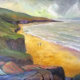 A Bit of a Walk (oils on canvas) 40 x 30 cms £100