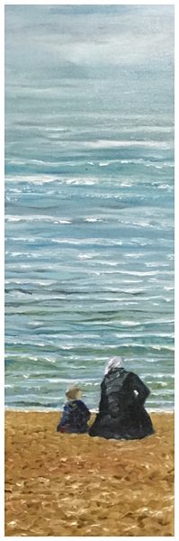 With Nanna by the Shore SOLD