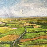 From Sutton Bank (oils) 20" x 16" £320 Available from The Chapel Gallery, Hawes.