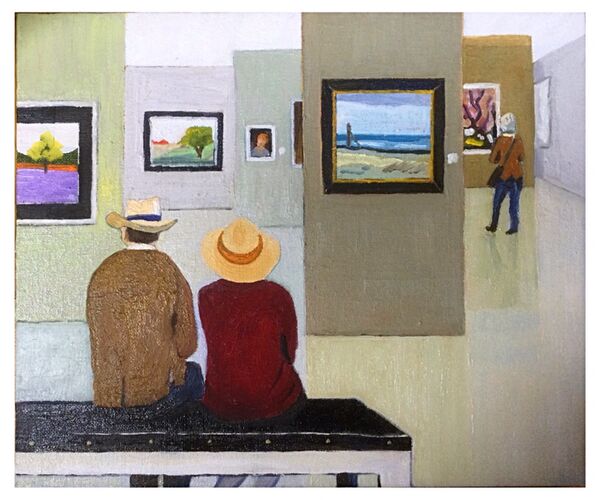 “Jean Claude’s Exhibition” (oils) £180