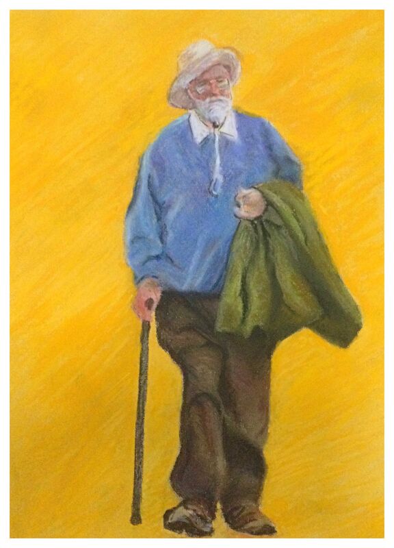 Morning Stroll (pastel) £400