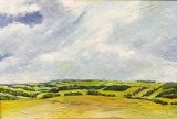 Roomer Common, Masham (oils) £220 (24x18”)