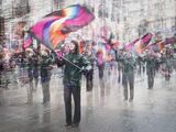 10 Swirling Flags by Helen Jones