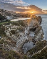 17 Lulworth Cove by Martin Davenport