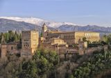 Alhambra Palace in Evening Light by Frances Underwood