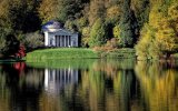 Autumn Reflections Stourhead by Frances Underwood