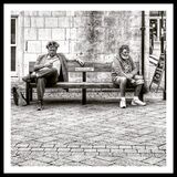 Bums on a Bench by Richard Anders