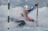 Canoe Slalom by Valerie Duncan