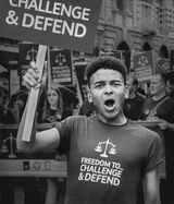 Challenge and Defend by Helen Jones Commended Section A