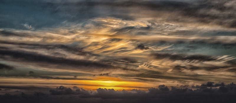 Evening Cloud over the Atlantic by Graham Lawrence, First Section B