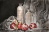 Frosty Bottles and Fruit by Brad Matthews
