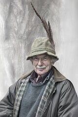 Gent with a Feather in His Hat by Penny Piddock Highly Commended Section A