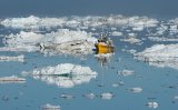 Icefjord Fishing Greenland by Jane Lee