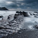 Ledges at Millook Bay by Stephen Lee