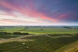 Maiden Castle Sunset by Saleem Taibjee