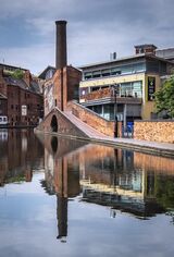 Old Foundry on the Canal Basin by Graham Lawrence Commended Section A