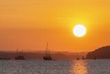 Poole Harbour sunset by David Knott First Section B