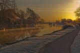 River Frome at dawn by David Knott Second Club Section