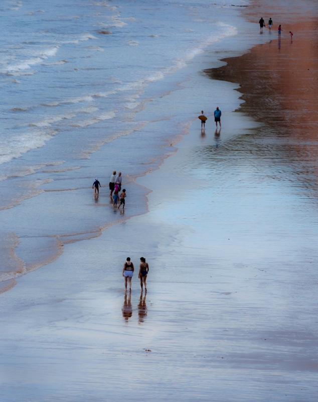 Stroll Along the Tideline by Di Tilsley