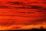 Sunrise taken from the bedroom window by Steve Broadhurst