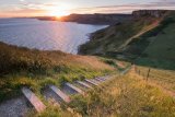 Sunset at Aldhelm's Head