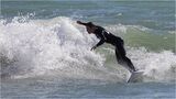 Surfing Kimmeridge Bay by Phil Whiffing Highly Commended Club Section