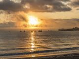 Swanage sunrise by David Knott