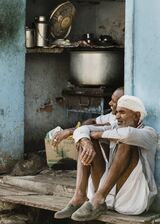 Taking a Break by Helen Gibson Highly Commended Section B